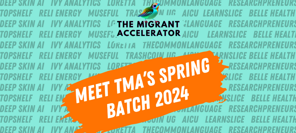 zur News 12 neue Migrant Tech Startups bei The Migrant Accelerator Spring Batch